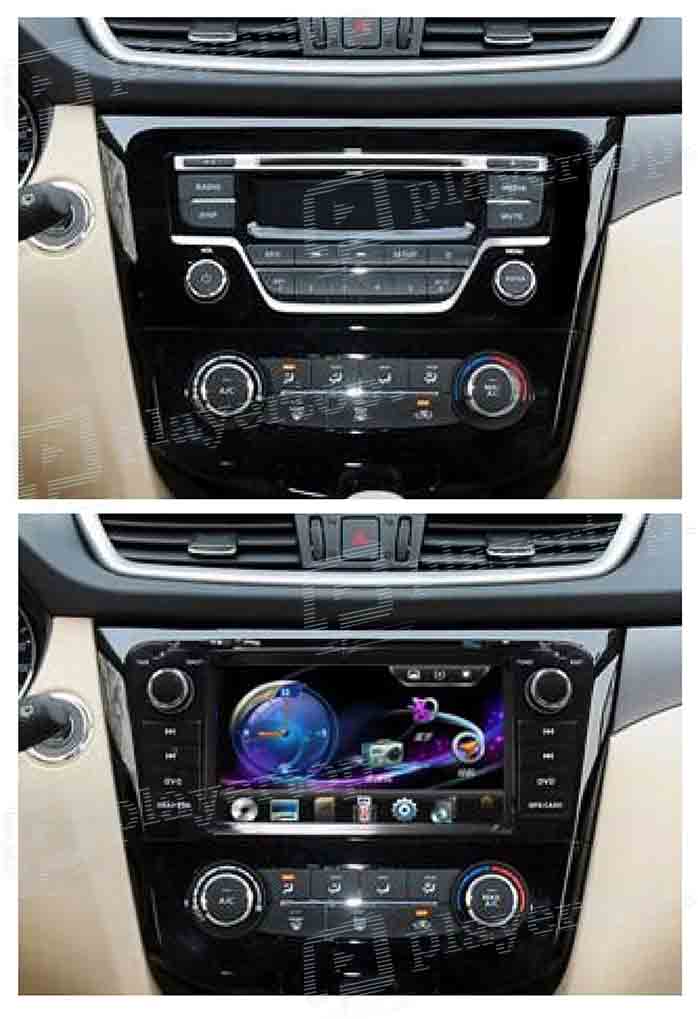 montage autoradio nissan x-trail 2014